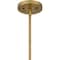 Quoizel Piccolo Pendant Mini Pendant 1 Light Aged Brass QPP6189AB - alternate 5